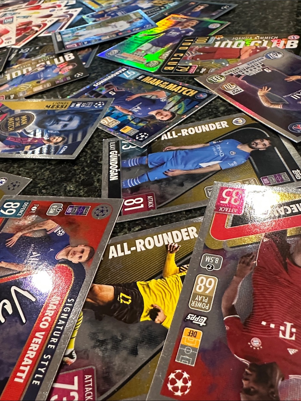 World Cup TOPPS match attack UEFA Soccer Trading Card Lot Collectible Cards - Picture 12 of 13